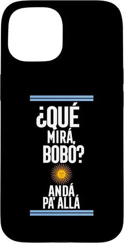 Vista 6 de iPhone 16 Qué Miras Bobo - Funda Mirabobo, Quemira Mirá