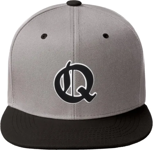 Vista 1059 de Daxton Gorra clásica con visera de billete plano con letras del alfabeto inglés antiguo de la A a la Z