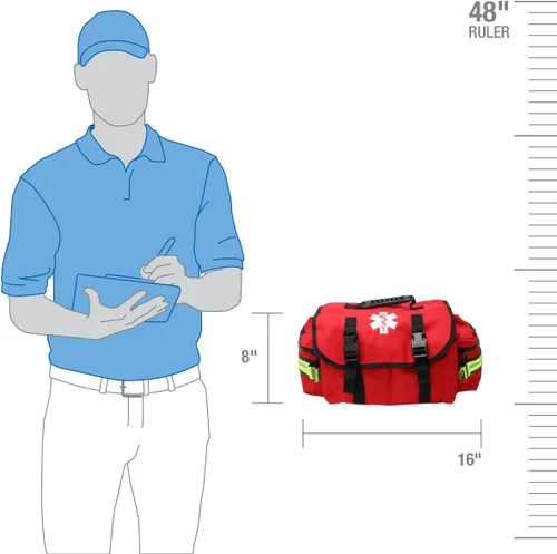 Vista 5 de First Aid Only 91390 Kit básico de primeros auxilios Bolsa de primeros auxilios, 329 piezas