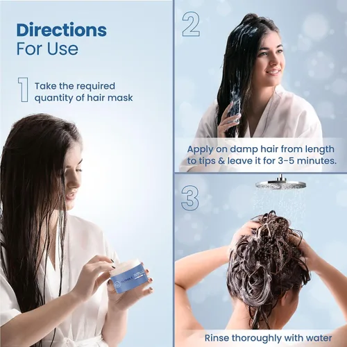 Vista 8 de Yuthika Mascarilla Profesional UltraCare 16.9 fl oz Tratamiento Acondicionador Profundo