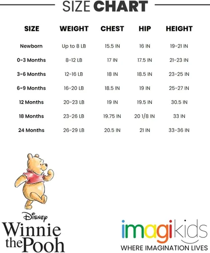 Vista 7 de Disney Winnie the Pooh Mickey Mouse - Mameluco sin mangas para bebé recién nacido a bebé