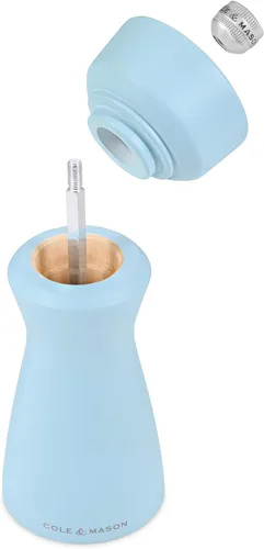 Vista 11 de Cole & Mason Kenton - Molinillo de sal y pimienta, molinillo manual recargable con mecanismo de cerámica ajustable, accesorio de comedor