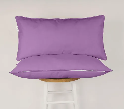 Vista 38 de Funda de almohada lumbar de tela de poliéster para interiores y exteriores, impermeable, rectangular, para todo tipo de clima, para muebles