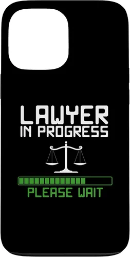 Vista 24 de Lawyer in Progress Scales of Justice Law School Student Case for iPhone 16