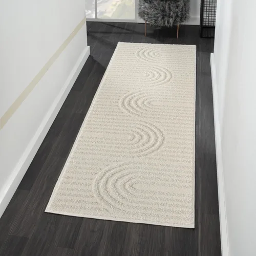 Vista 13 de LUXE WEAVERS Alfombra geométrica moderna color crema 2x3