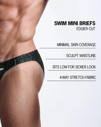 Vista 71 de Bang Men's Swimwear - Swim Mini Brief - Low Rise Fit Bikini Swimsuit