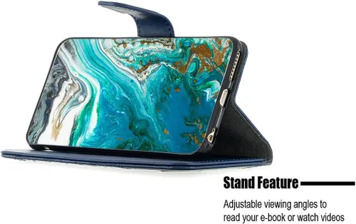 Vista 2 de Funda para Celular Kalley Element 5+Plus compatible con Celular Kalley Element 5+Plus Funda de teléfono con soporte abatible Estilo de costura Funda