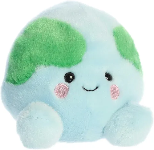 Vista 3 de Aurora® Adorable Palm Pals™ Eve Earth™ - Divertido peluche coleccionable para coleccionistas de niños y adultos, perfecto para decorar habitaciones