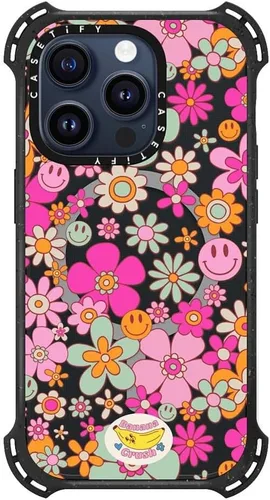 Vista 14 de CASETiFY - Funda para iPhone 15 Pro, compatible con MagSafe A prueba de golpes 21.3 pies 6x protección contra caídas de grado militar Black