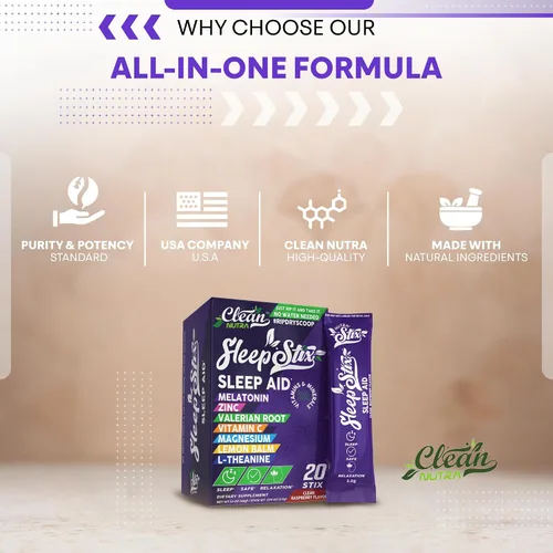 Vista 8 de Sleep Aid Melatonina Polvo triptófano glicina raíz de valeriana magnesio para el sueño bálsamo de limón L teanina glicinato de magnesio zinc ayuda