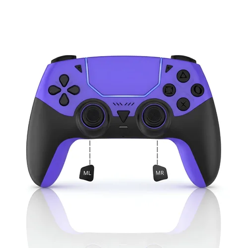 Vista 11 de GioMay Pro Wireless Controller Compatible with PS5 with Bluetooth 5.3, Hall 3D Joysticks, 6-Axis Motion Control, Programmable Back Buttons, Dual
