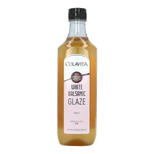 Vista 18 de Colavita Glaseado Balsámico - Orgánico, 8.5 onzas líquidas (Paquete de 1) Botella con exprimidor, Importado de Italia