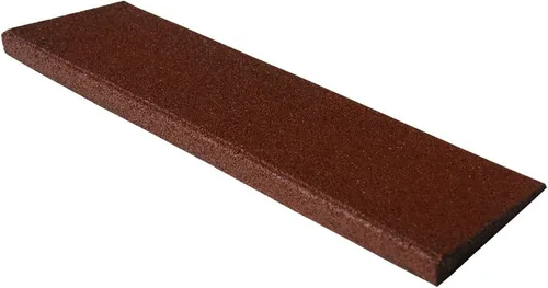 Vista 9 de Rubber-Cal Eco-Sport Rampa 1 x 6 x 20 pulgadas - Carbón - Paquete de 4