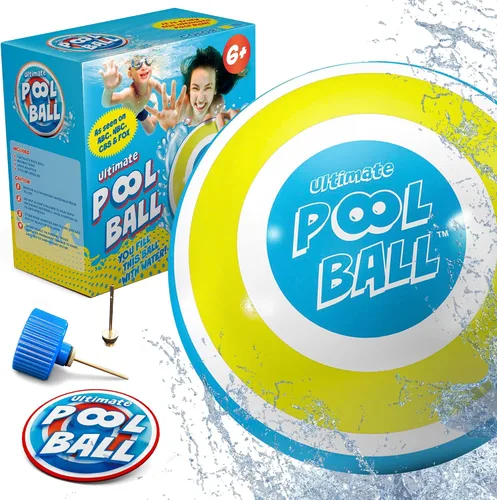 Vista 6 de La pelota de piscina definitiva: llénala con agua para jugar juegos submarinos Los mejores juguetes de piscina para niños de 8 a 12 años, divertidos