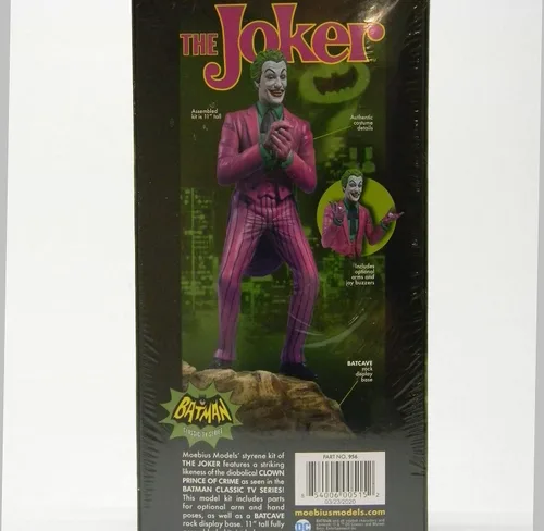 Vista 2 de Moebius Models Batman Serie de TV The Joker Kit de modelo a escala 1/8