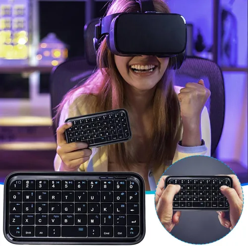Vista 6 de Teclado portátil plegable universal del sistema multi del teclado