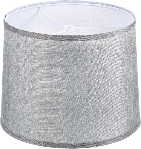 Vista 12 de PATIKIL Pantallas para lámparas de mesa de 11.4 pulgadas superior x 12.6 pulgadas inferior x 9.8 pulgadas de alto tambor pantallas de lámpara