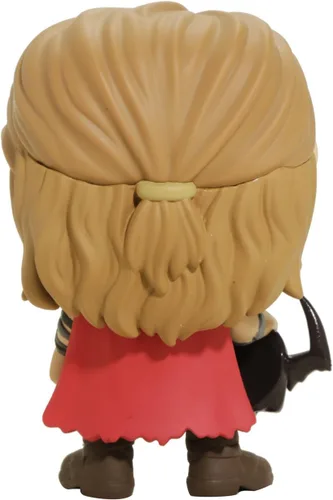 Vista 3 de Funko Marvel Thor Ragnarok Thor #246 (sosteniendo la placa frontal esquelética de Surtur)