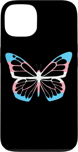 Vista 7 de Funda para iPhone 13 Pro Max Transgénero Mariposa Igualdad Transexual Bandera Trans Pride