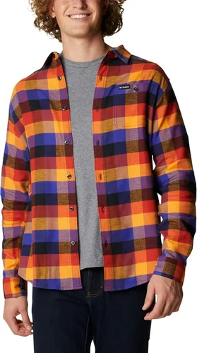 Vista 9 de Columbia Men's Cornell Woods Flannel Long Sleeve Shirt Negro