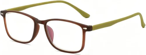 Vista 10 de Gafas de miopía ligeras de moda para hombre y mujer, gafas de distancia miopía Negro