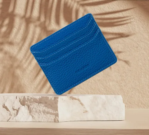Vista 2 de 3633 Estuches para tarjetas, Azul, Minimalista