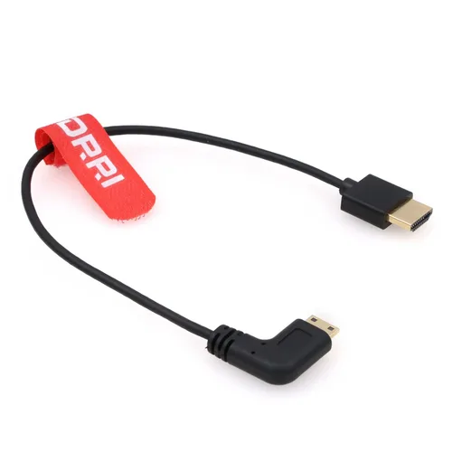 Vista 12 de Cable trenzado de alta velocidad 8K @60Hz 4K @120Hz Mini HDMI a Full HDMI 2.1 para Sony F55 A7S3 A74 Nikon Z5 Z6 Z7 BMPCC4k a monitor Atomos Ninja