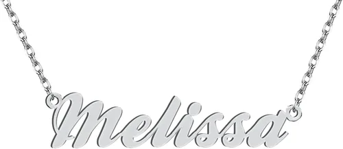 Vista 17 de Personalized Custom Name Pendant Necklace Stainless Steel for Women