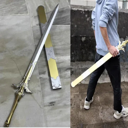 Vista 5 de damdos Espada de Jin Ling Suihua de 40 pulgadas, para ZU SHI, espada de anime para evitar el polvo, cosplay, disfraces, regalos de cumpleaños