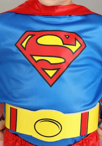 Vista 2 de Disfraz de Superman para niño pequeño de DC Comics Multicolor