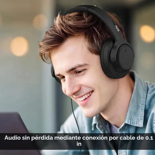 Vista 14 de Srhythm NiceComfort 15 (2nd Gen) Hybrid Noise Cancelling Wireless Headphones,Bluetooth 6.0,with Low Latency,Spatial Audio,ENC,120Hrs