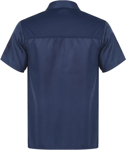 Vista 2 de Aislor Abrigo de chef de manga larga, ropa de chef para mujeres y hombres, abrigos de chef con botones, chaqueta de chef personalizada