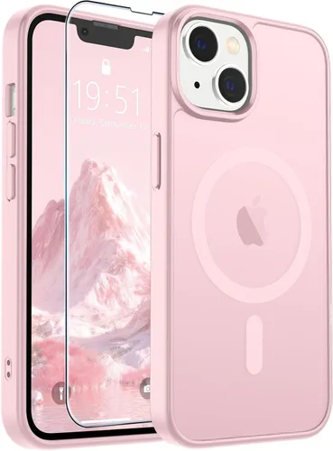 Vista 232 de SUPFINE Funda magnética para iPhone SE 2022 (3ª)/2020 (2ª), iPhone 8 (compatible con MagSafe) (protección contra caídas de grado militar), funda