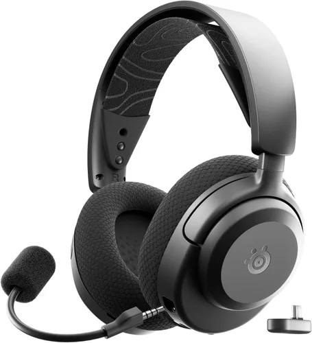 Vista 10 de SteelSeries Arctis Nova 3X Wireless Multi-Platform Gaming Headset — Mobile App Control — 40 HR Battery — Neodymium Magnetic Drivers