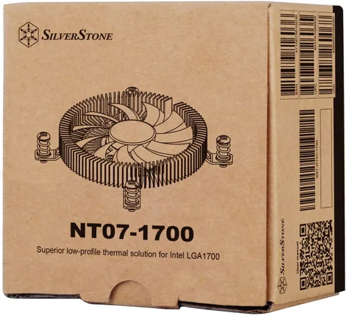 Vista 9 de Silverstone Tecnología NT07-1700 Solución térmica de perfil súper bajo para CPU LGA1700, SST-NT07-1700