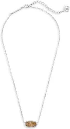 Vista 64 de Kendra Scott - Collar Elisa con dije para mujer, joyería de moda, chapado en oro de 14 quilates