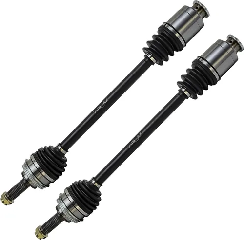 Vista 71 de Detroit Axle - 2 ejes CV delanteros para Chevy Silverado 1500 2007-2018, GMC Sierra Suburban Yukon XL 1500 Avalanche Cheyenne Cadillac Escalade ESV
