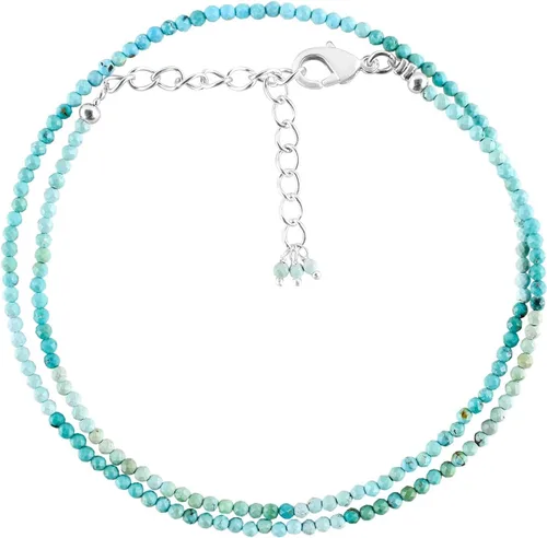 Vista 29 de Natural Multicolor Gemstones Beaded Choker Necklace for Women