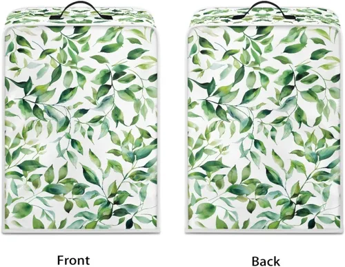 Vista 51 de Funda para cafetera, poliéster, azul, se adapta a la mayoría de máquinas de café estándar, protector resistente al polvo, huellas dactilares Playa
