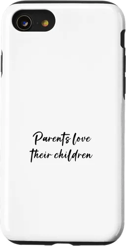 Vista 18 de iPhone 16 Parents love their children Case