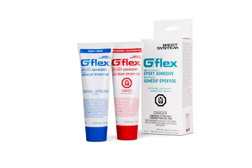Vista 3 de West System 655-8 G/Flex Adhesivo Epoxi, Dos 4.5 fl oz., Blanco (Paquete de 2)