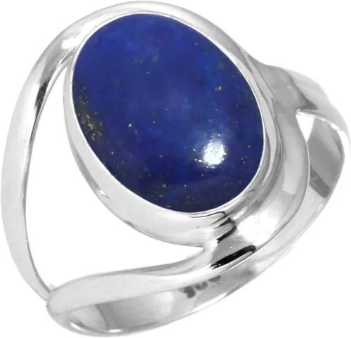 Vista 35 de Anillo de piedras preciosas naturales para mujer, perla, ojo de tigre, lapislázuli, cristal ovalado, bohemio, auténtica plata de ley 925, joyería