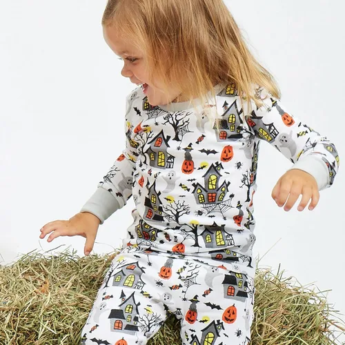Vista 2 de HonestBaby Multipack 2-Piece Pajamas Sleepwear PJs 100% Organic Cotton for Infant Baby and Toddler Boys, Unisex