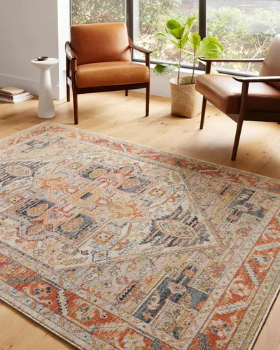 Vista 10 de Loloi Jocelyn Collection JOC-07 - Alfombra de pasillo de 2 pies 3 pulgadas x 7 pies 6 pulgadas, diseño caqui/multicolor, 0.38 pulgadas de grosor