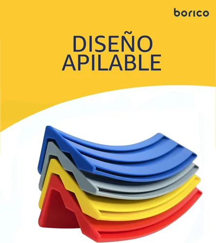 Vista 4 de BORICO Portatarjetas para Cartas de Juego - Paquete de 4 Soportes de Cartas de Juego para Niños y Adultos, Bandeja de Almacenamiento Apilable