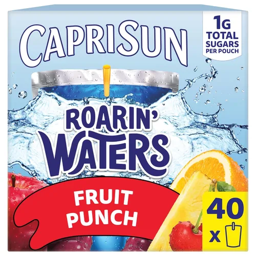 Vista 5 de Capri Sun Juice, paquete de 40 unidades de ponche de frutas, 4 cajas de 10 bolsas