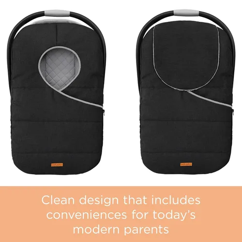 Vista 3 de liuliuby Fundas de asiento de automóvil de invierno para bebé, funda de asiento de automóvil infantil para bebé, accesorios Doona, toldo de forro