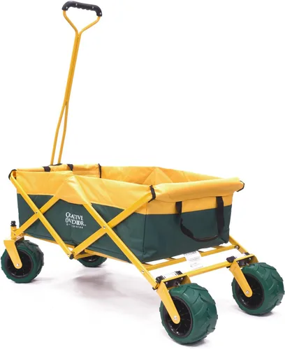 Vista 2 de Cochecito plegable creativo para exteriores, carrito utilitario para niños, carrito plegable todo terreno con soporte para botella de agua, ideal