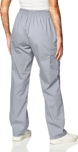 Vista 4 de Dickies EDS Signature 86106 - Pantalones cargo de uniforme médico para mujer, con cintura elástica y popelina cepillada suave