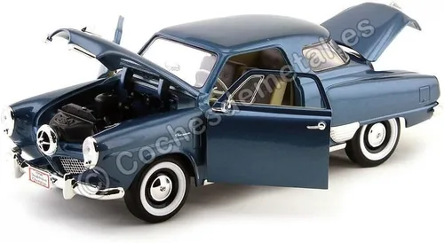 Vista 9 de Road Signature 92478bl 1950 Studebaker Champion Blue 1-18 modelo de coche fundido a troquel